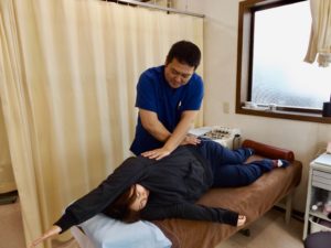 ハルモニアの肩こり・腰痛への施術