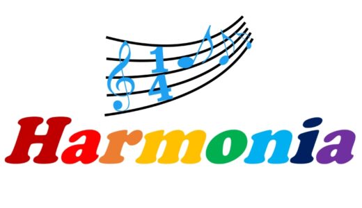 整体サロンHarmoniaのロゴです。